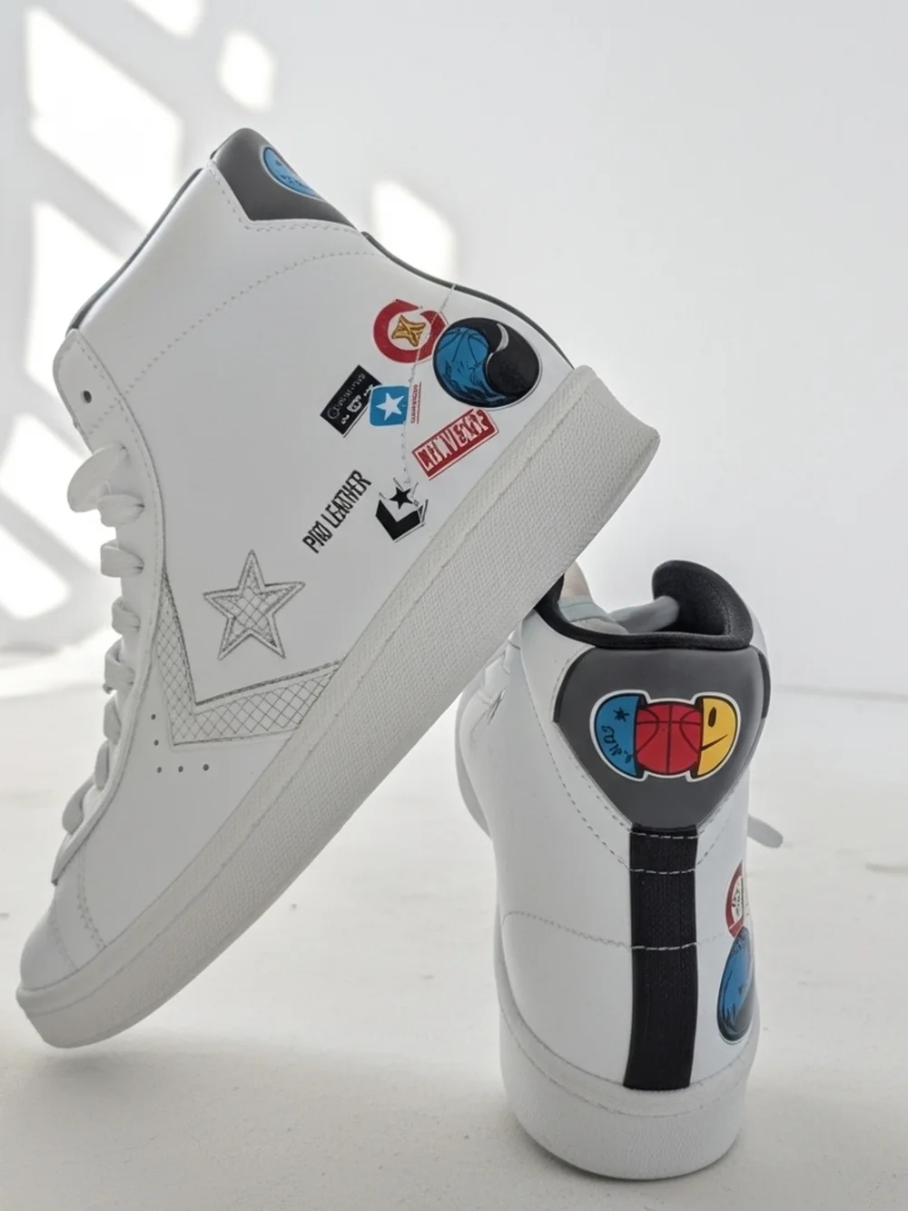Converse White High-Top 
